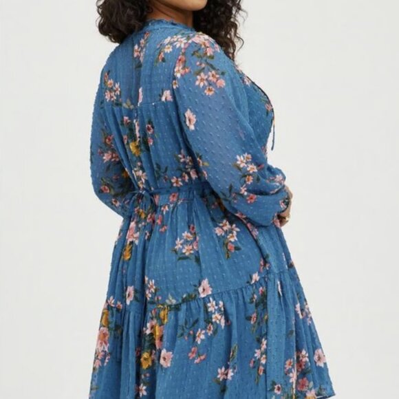 torrid Dresses & Skirts - Torrid Mini Chiffon Skater Dress